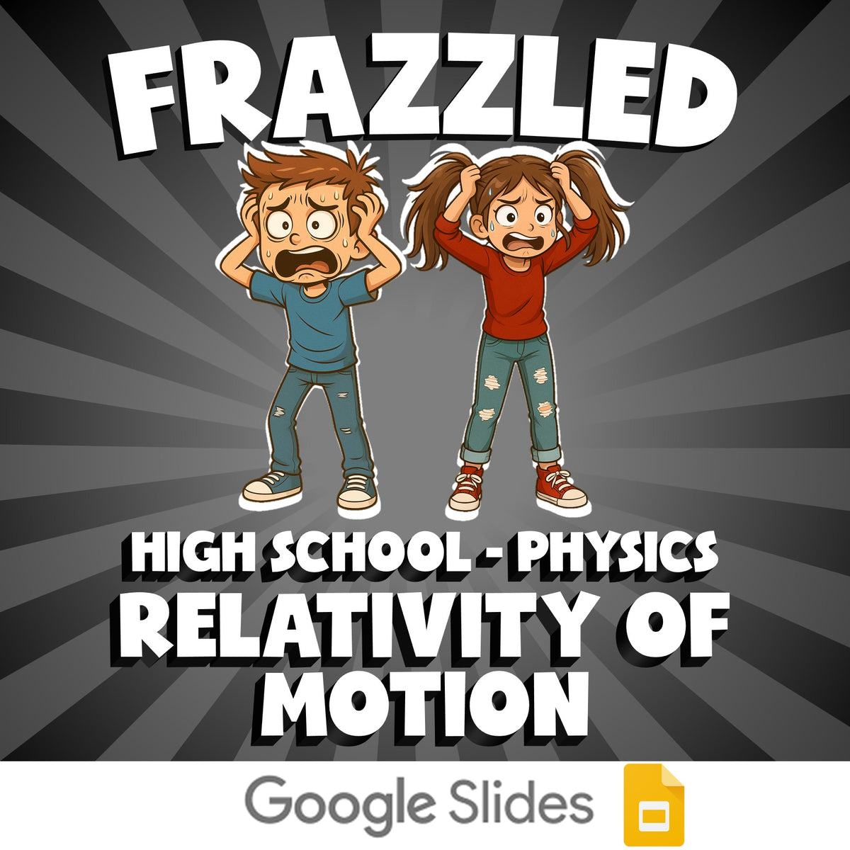 Relativity of Motion FRAZZLED Science Game - No Prep Physics Review Activity