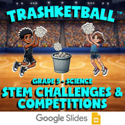 STEM Challenges & Competitions TRASHKETBALL Science Game - No Prep Grade 5