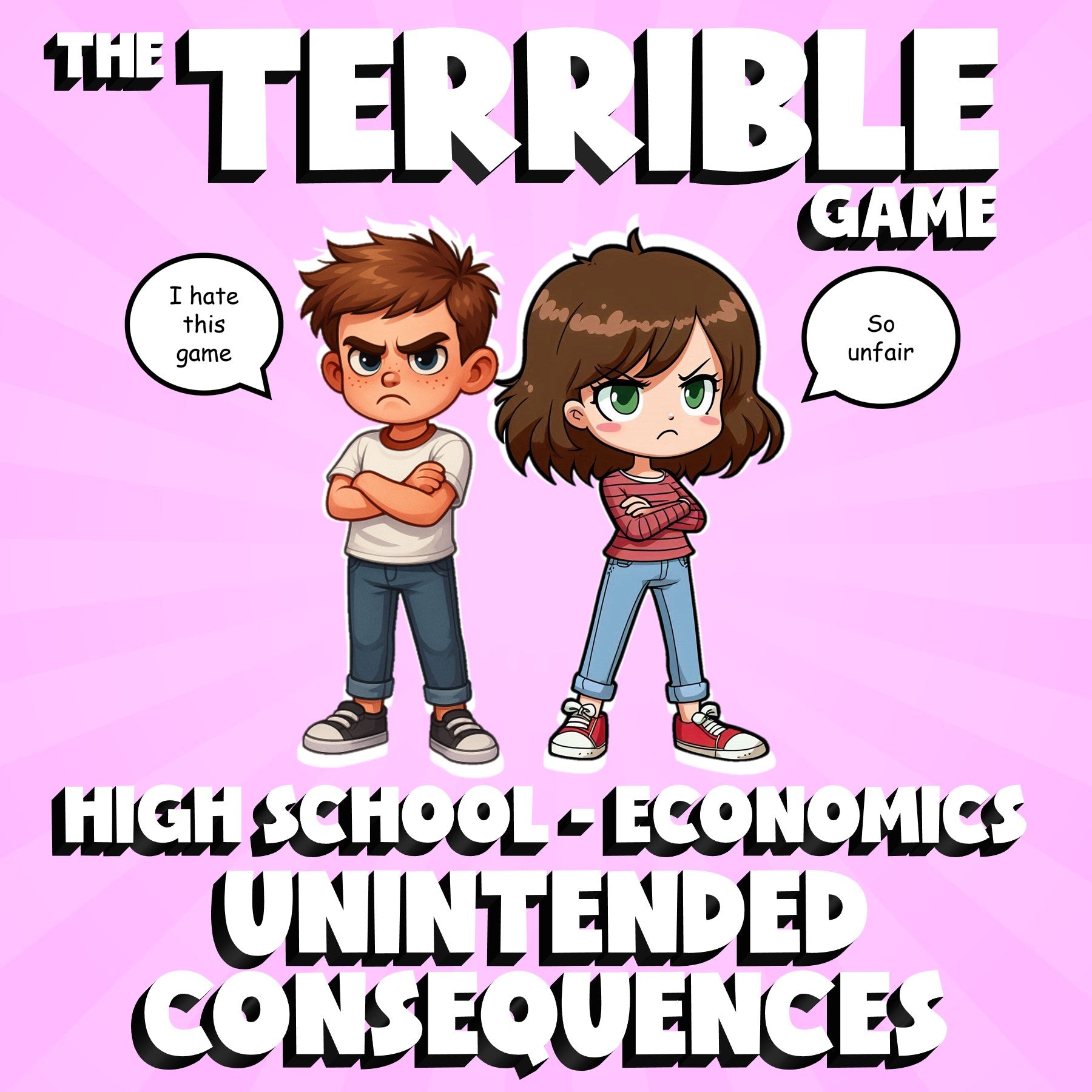 Unintended Consequences THE TERRIBLE GAME - No Prep Economics Review Activity