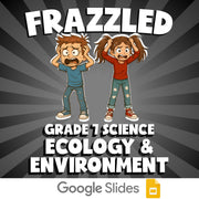 Ecology & Environment FRAZZLED Science Game - No Prep Grade 7 Review Activity
