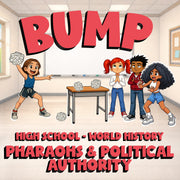 Pharaohs & Political Authority BUMP Game - No Prep World History Review Activity