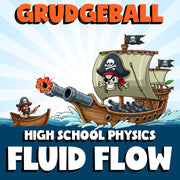 Fluid Flow GRUDGEBALL Science Game - No Prep Physics Review Activity