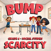 Scarcity BUMP Socials Game - No Prep Grade 6 Review Activity