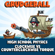Clockwise vs Counterclockwise Torque GRUDGEBALL Science Game - No Prep Physics
