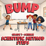 Scientific Method Steps BUMP Science Game - No Prep Grade 7 Review Activity