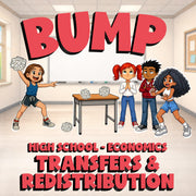 Transfers & Redistribution BUMP Economics Game - No Prep Review Activity