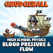 Blood Pressure & Flow GRUDGEBALL Science Game - No Prep Physics Review Activity