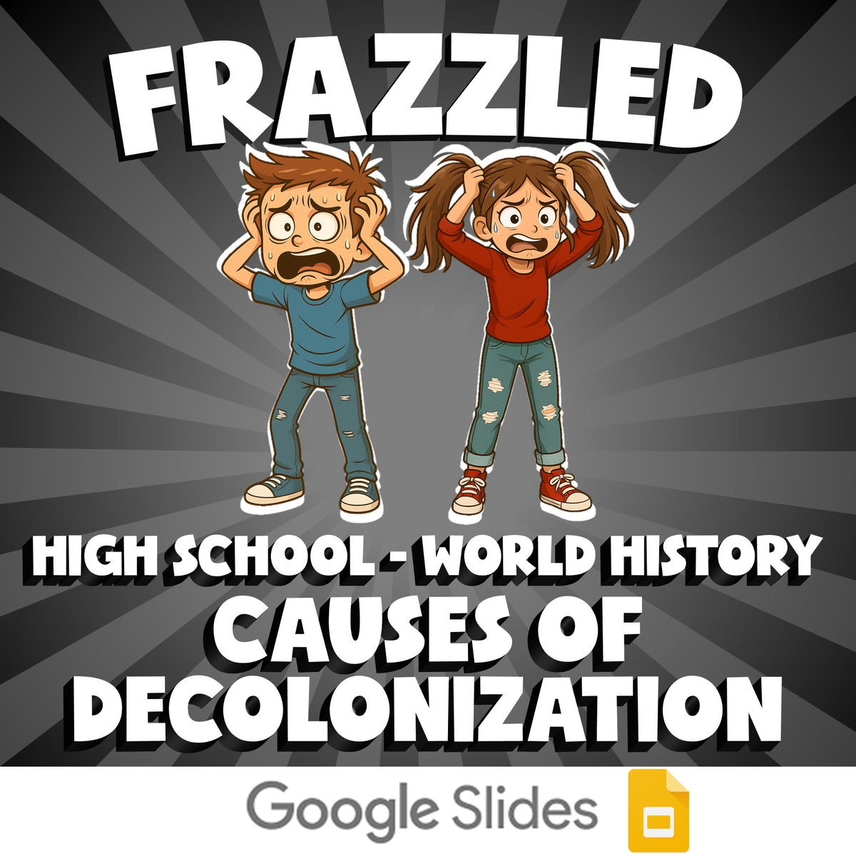 Causes of Decolonization FRAZZLED Game - No Prep World History Review Activity