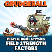 Field Strength Factors GRUDGEBALL Science Game - No Prep Physics Review Activity