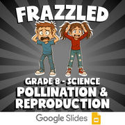 Pollination & Reproduction FRAZZLED Science Game - No Prep Grade 8 Review