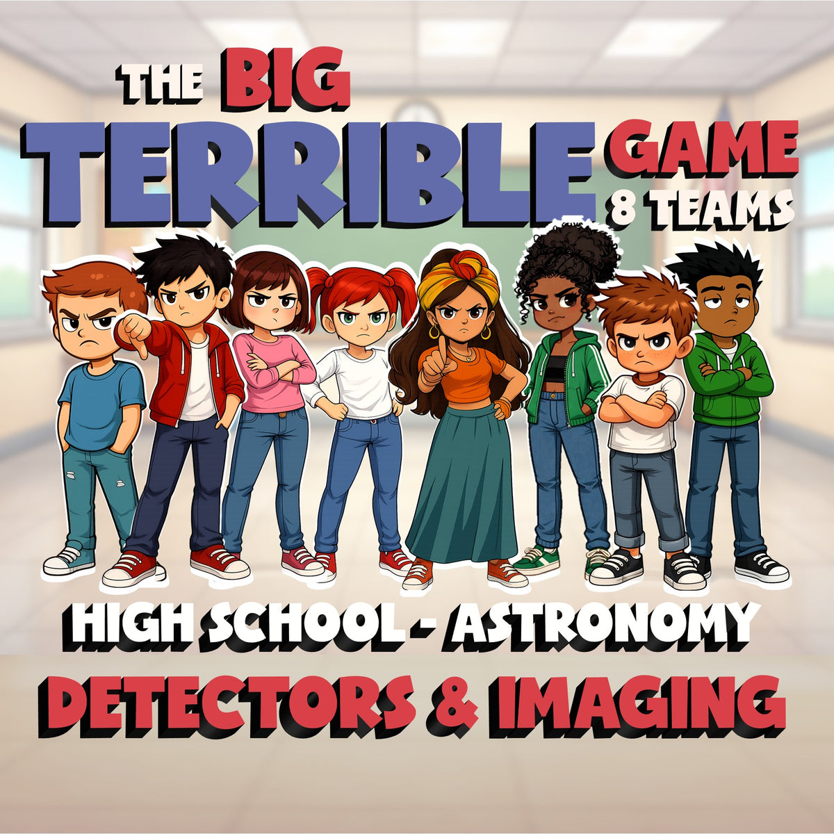 Detectors & Imaging BIG TERRIBLE GAME - No Prep Astronomy Science Review