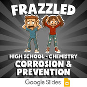 Corrosion & Prevention FRAZZLED Science Game - No Prep Chemistry Review Activity