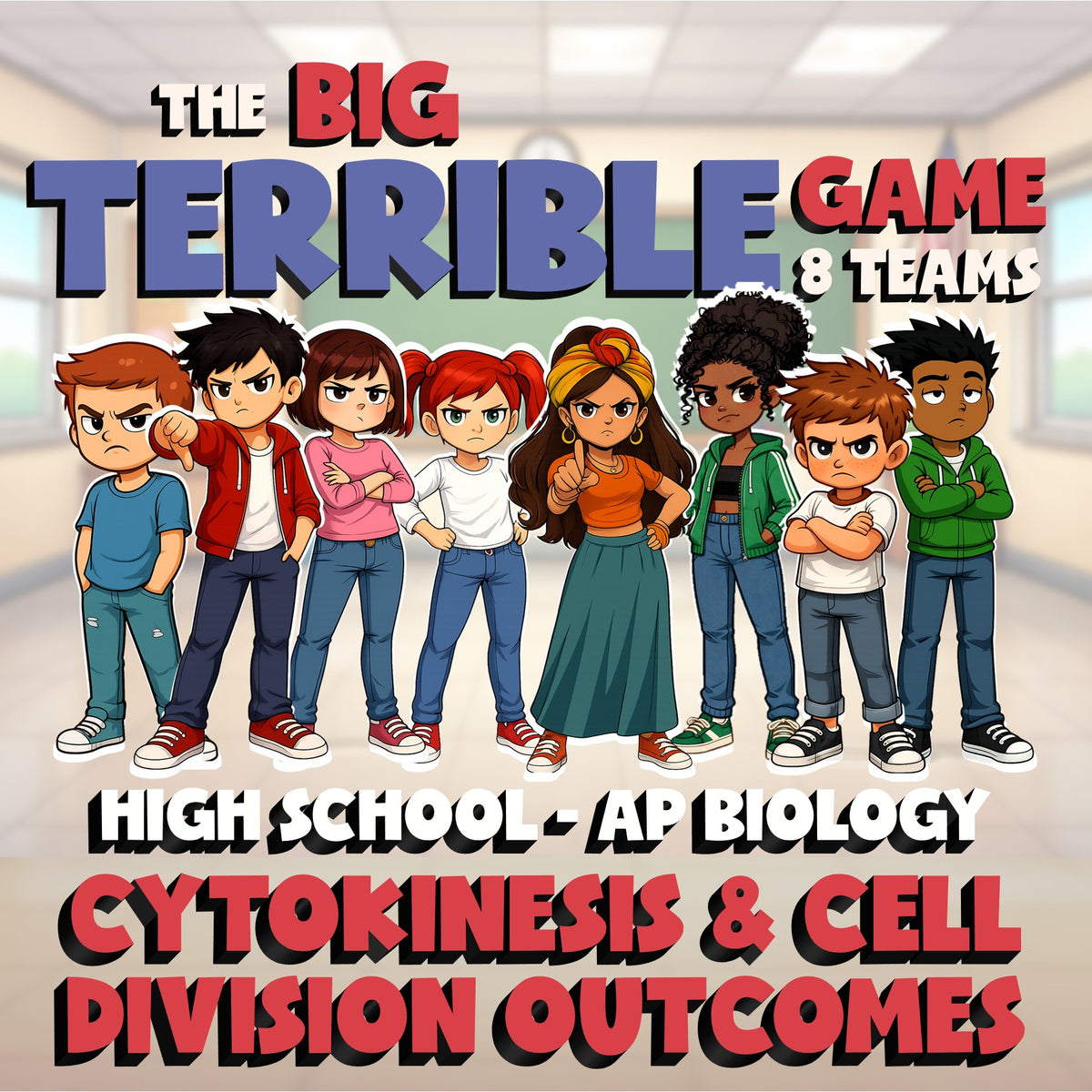 Cytokinesis & Cell Division Outcomes BIG TERRIBLE GAME - AP Biology Review