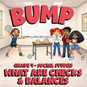 What Are Checks & Balances BUMP Socials Game - No Prep Grade 4 Review Activity