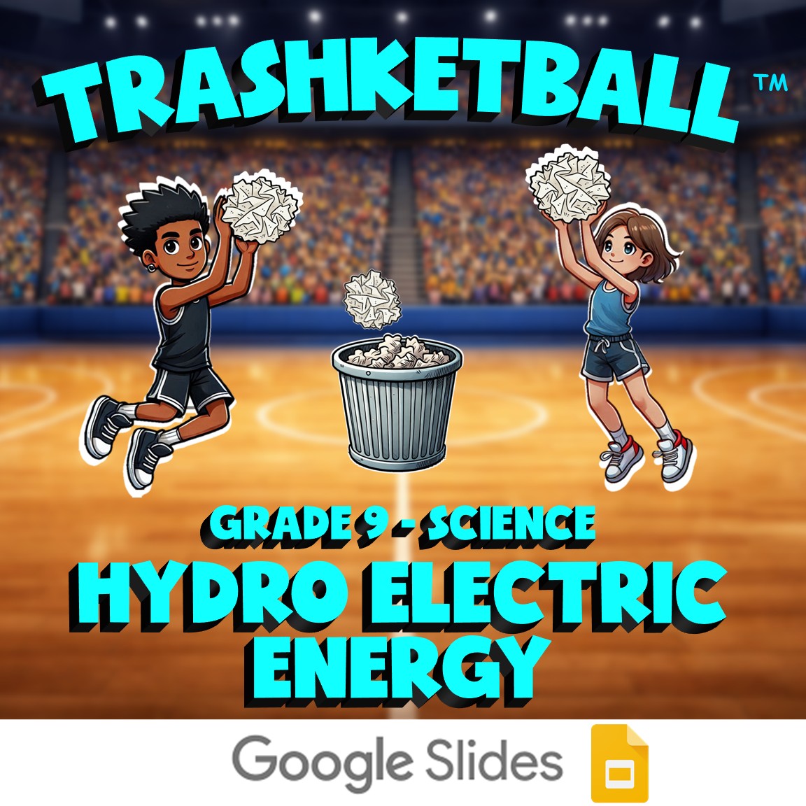Hydro Electric Energy TRASHKETBALL Science Game - No Prep Grade 9 Review