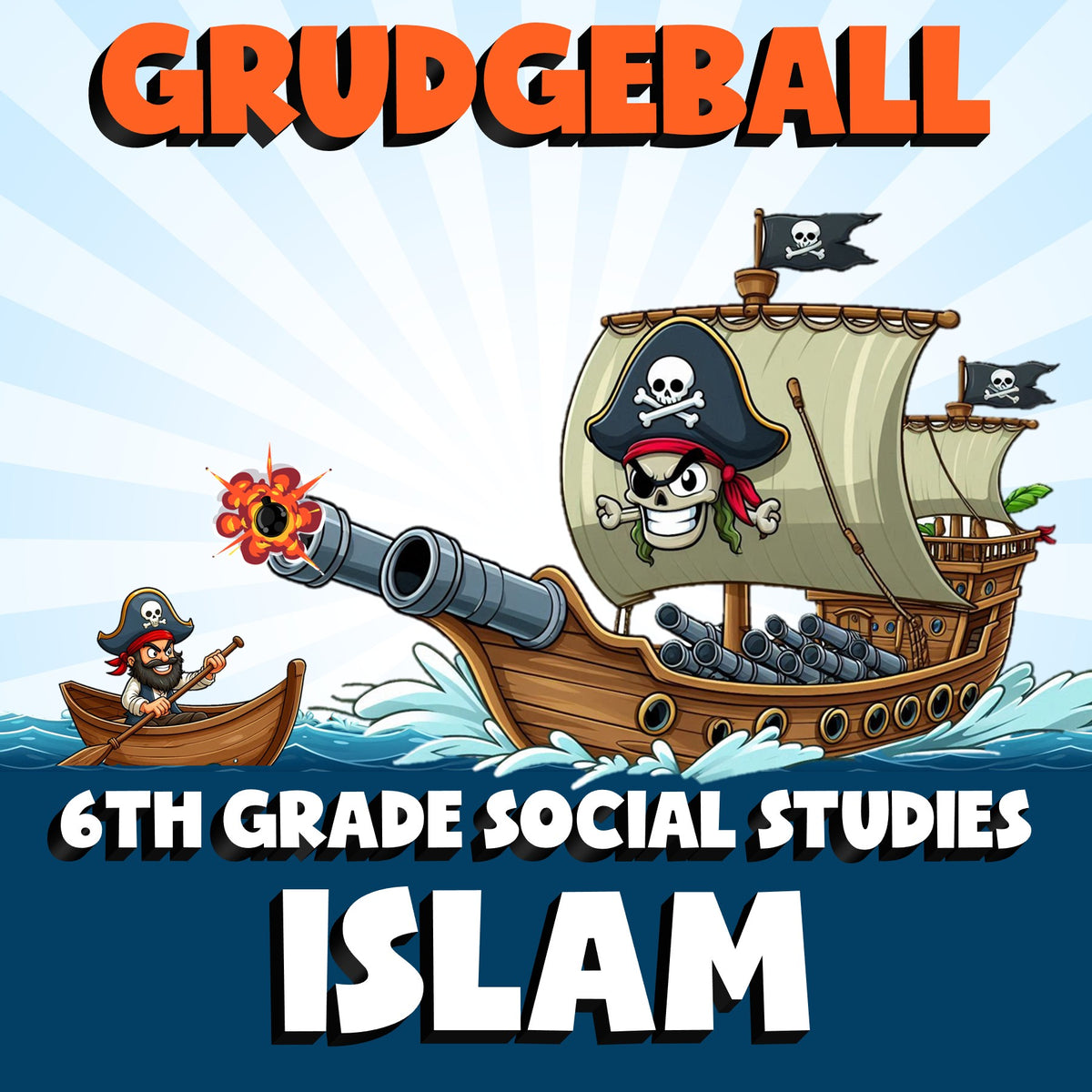 Islam GRUDGEBALL Socials Game - No Prep Grade 6 Review Activity