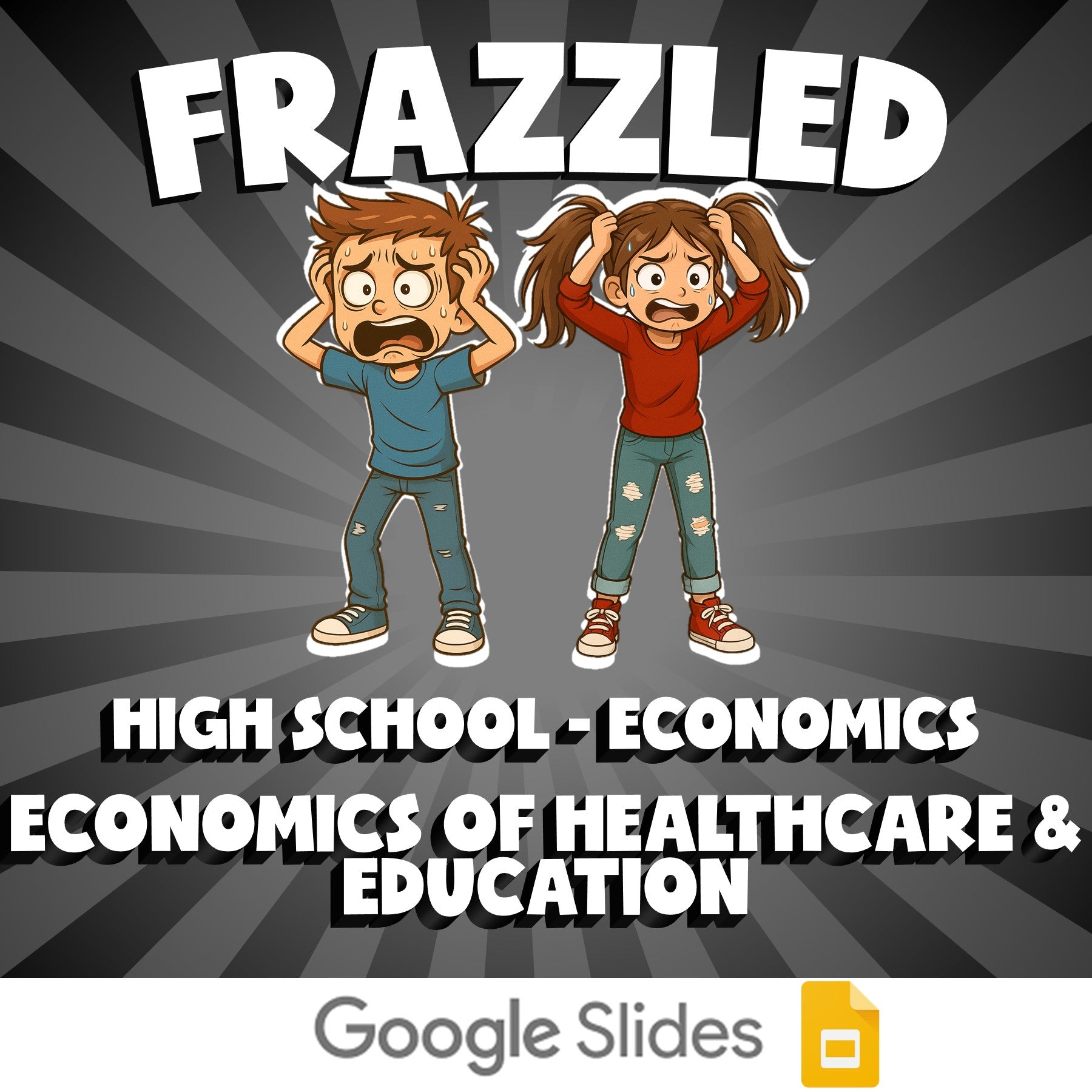 Economics of Healthcare & Education FRAZZLED Economics Game - No Prep Review