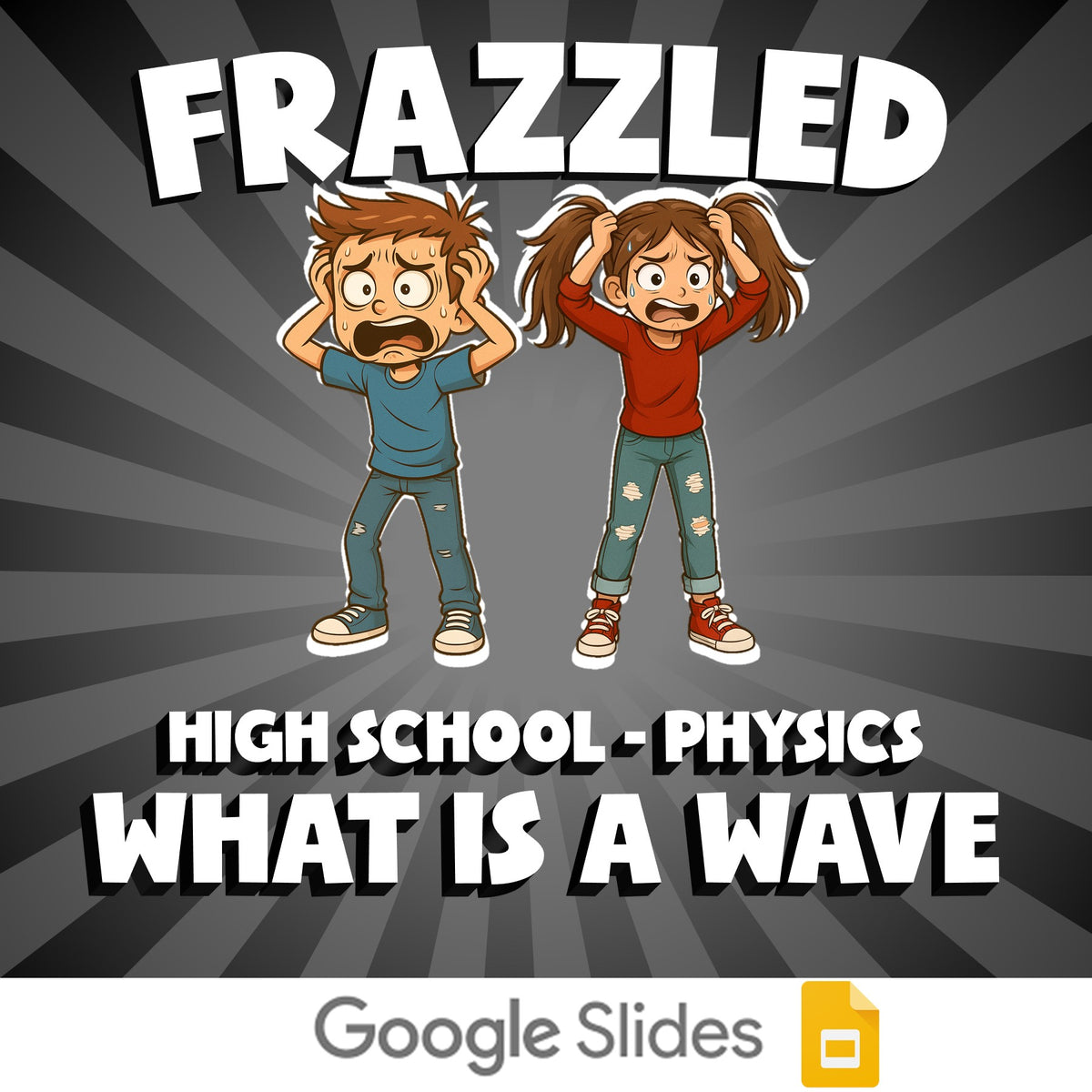 What Is a Wave FRAZZLED Science Game - No Prep Physics Review Activity