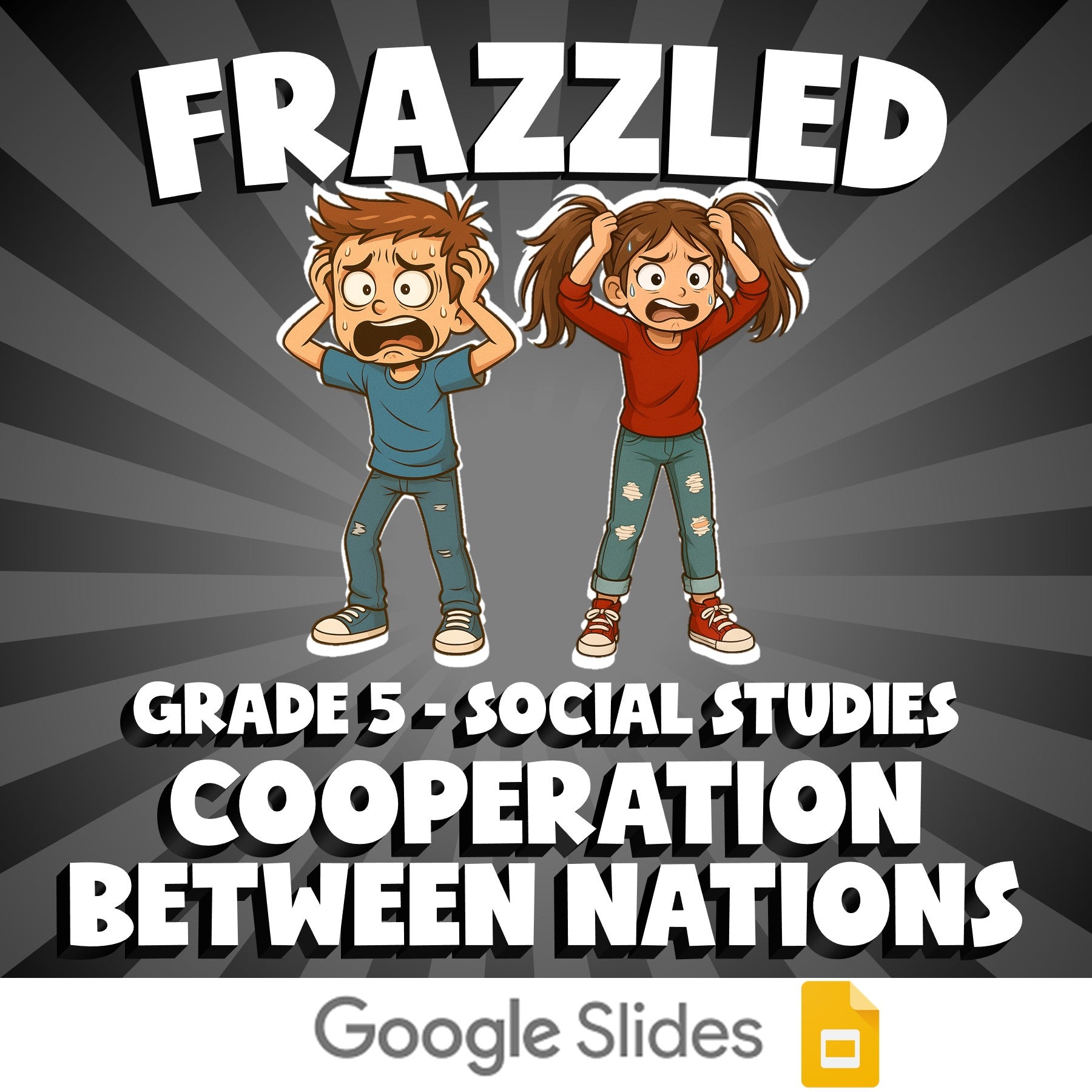 Cooperation Between Nations FRAZZLED Socials Game - No Prep Grade 5 Review