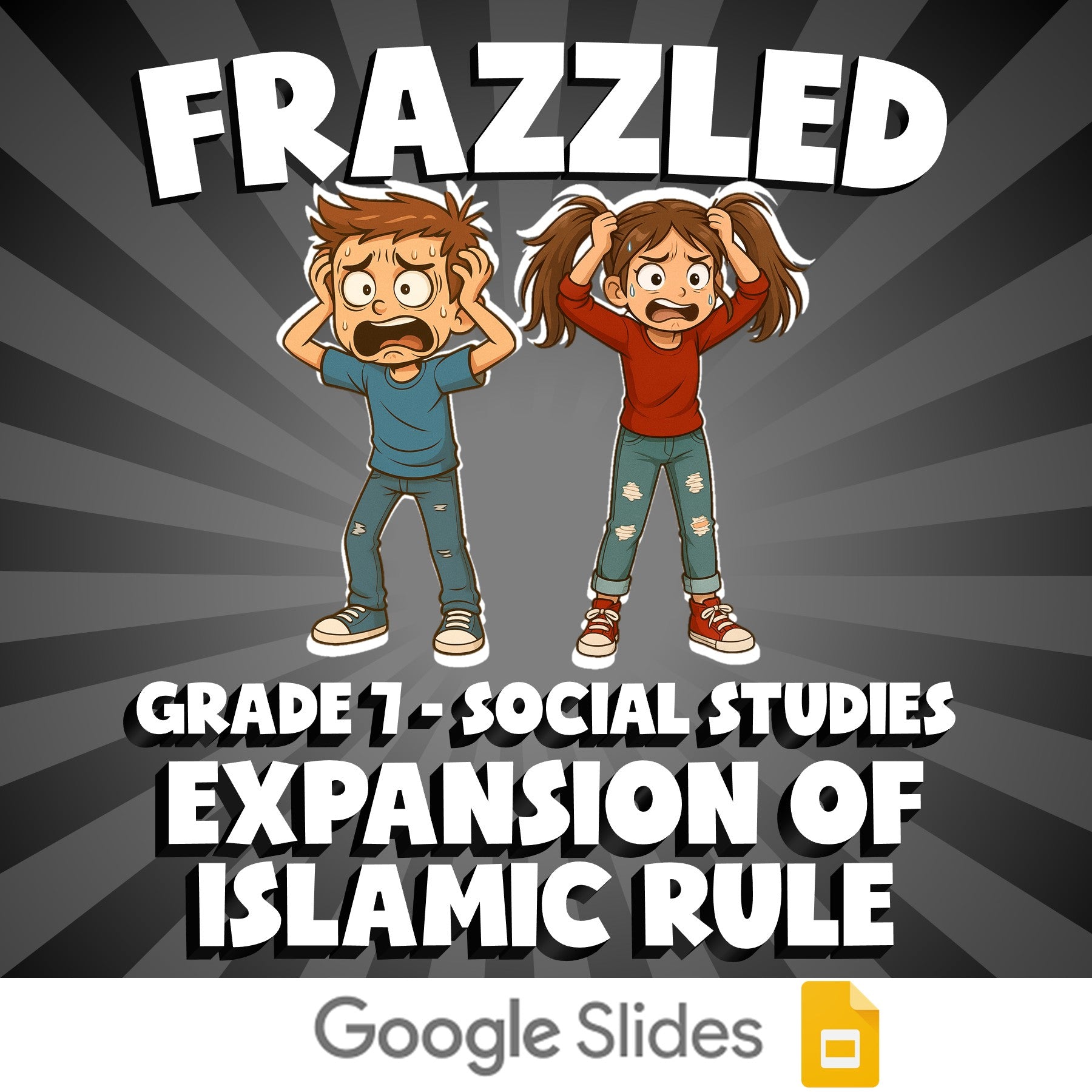 Expansion of Islamic Rule FRAZZLED Socials Game - No Prep Grade 7 Review