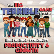 Productivity & Growth BIG TERRIBLE GAME - No Prep Economics Review Activity