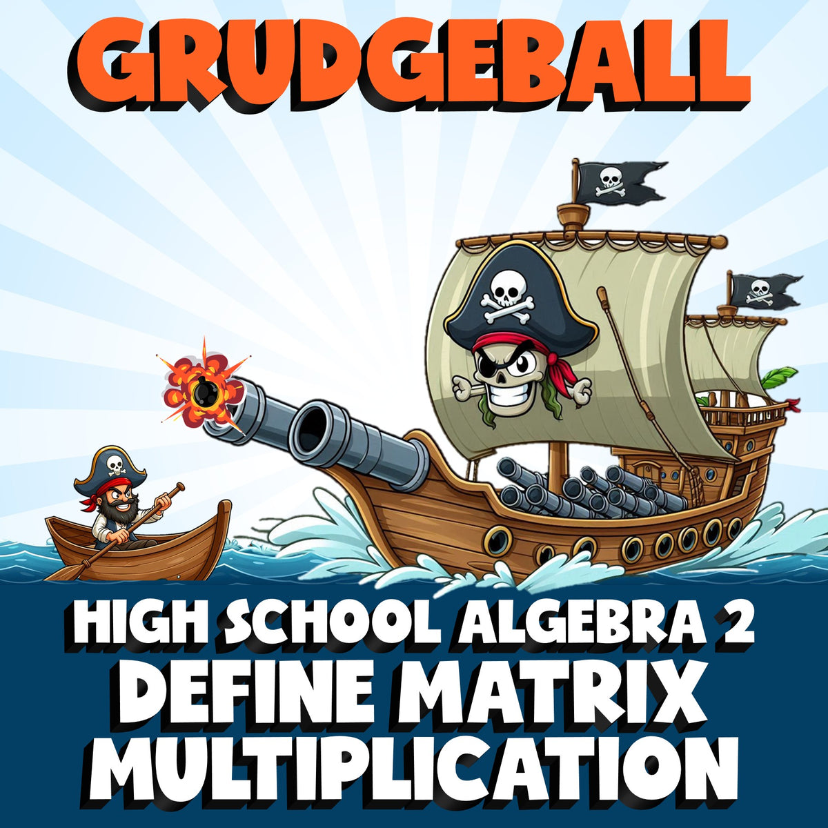 Define Matrix Multiplication GRUDGEBALL Math Game - No Prep Algebra 2 Review