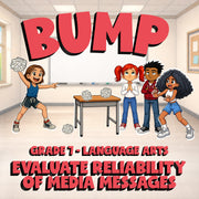 Evaluate Reliability of Media Messages BUMP ELA Game - No Prep Grade 7 Review
