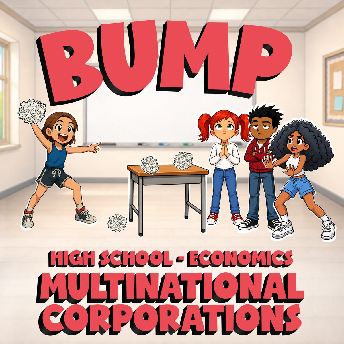Multinational Corporations BUMP Economics Game - No Prep Review Activity
