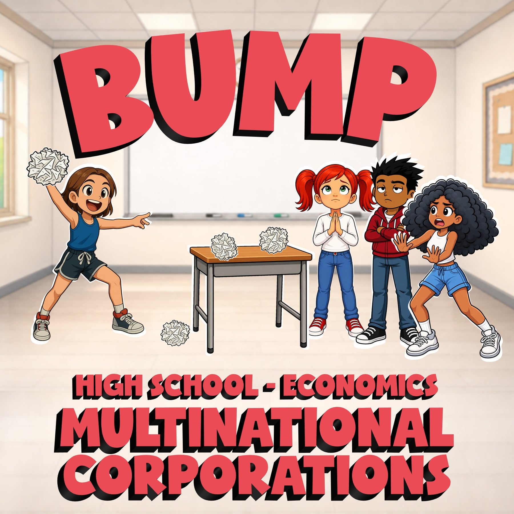 Multinational Corporations BUMP Economics Game - No Prep Review Activity