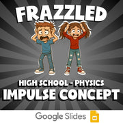 Impulse Concept FRAZZLED Science Game - No Prep Physics Review Activity