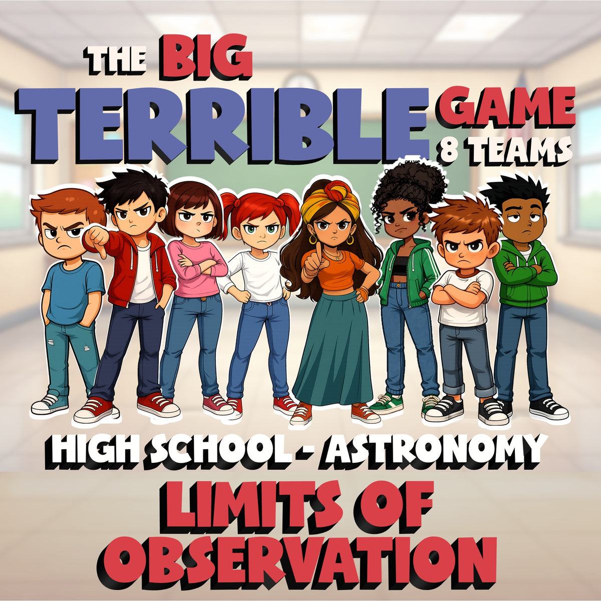 Limits of Observation BIG TERRIBLE GAME - No Prep Astronomy Science Review