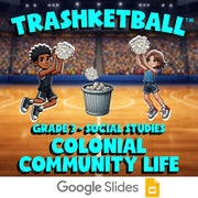 Colonial Community Life TRASHKETBALL Socials Game - No Prep Grade 3 Review