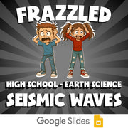 Seismic Waves FRAZZLED Game - No Prep Earth Science Review Activity