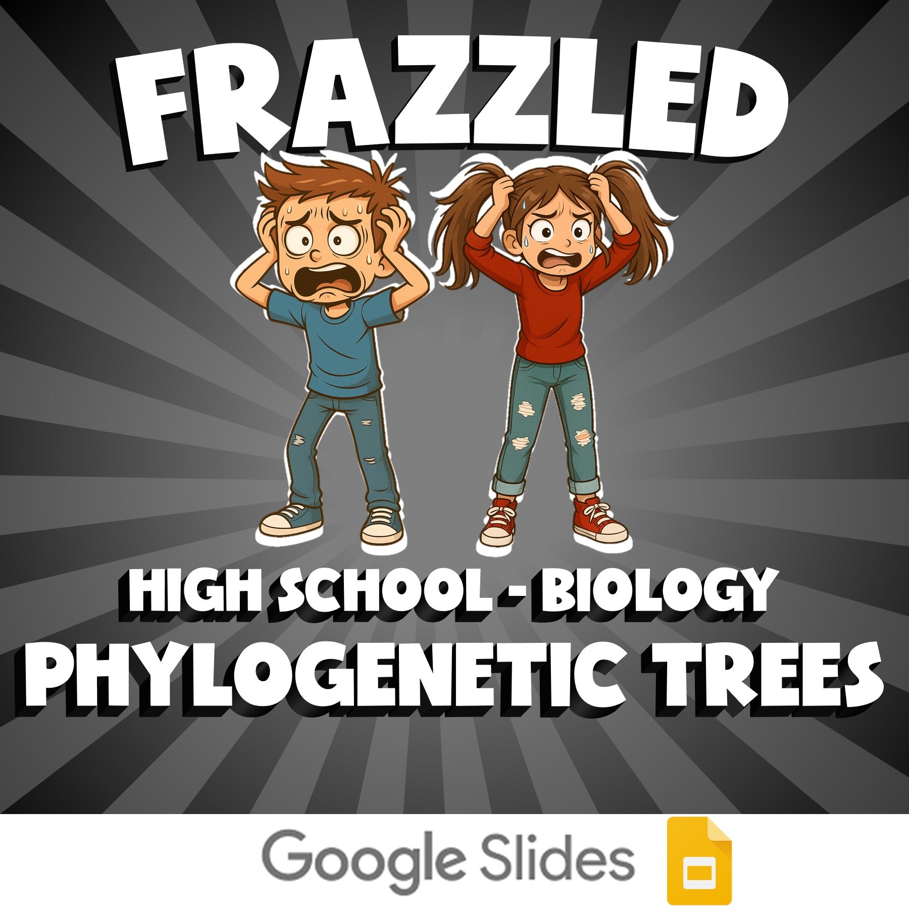 Phylogenetic Trees FRAZZLED Science Game - No Prep Biology Review Activity