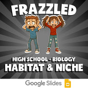 Habitat & Niche FRAZZLED Science Game - No Prep Biology Review Activity