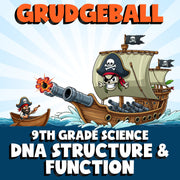 DNA Structure & Function GRUDGEBALL Science Game - No Prep Grade 9 Review