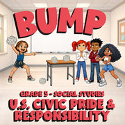U.S. Civic Pride & Responsibility BUMP Socials Game - No Prep Grade 5 Review