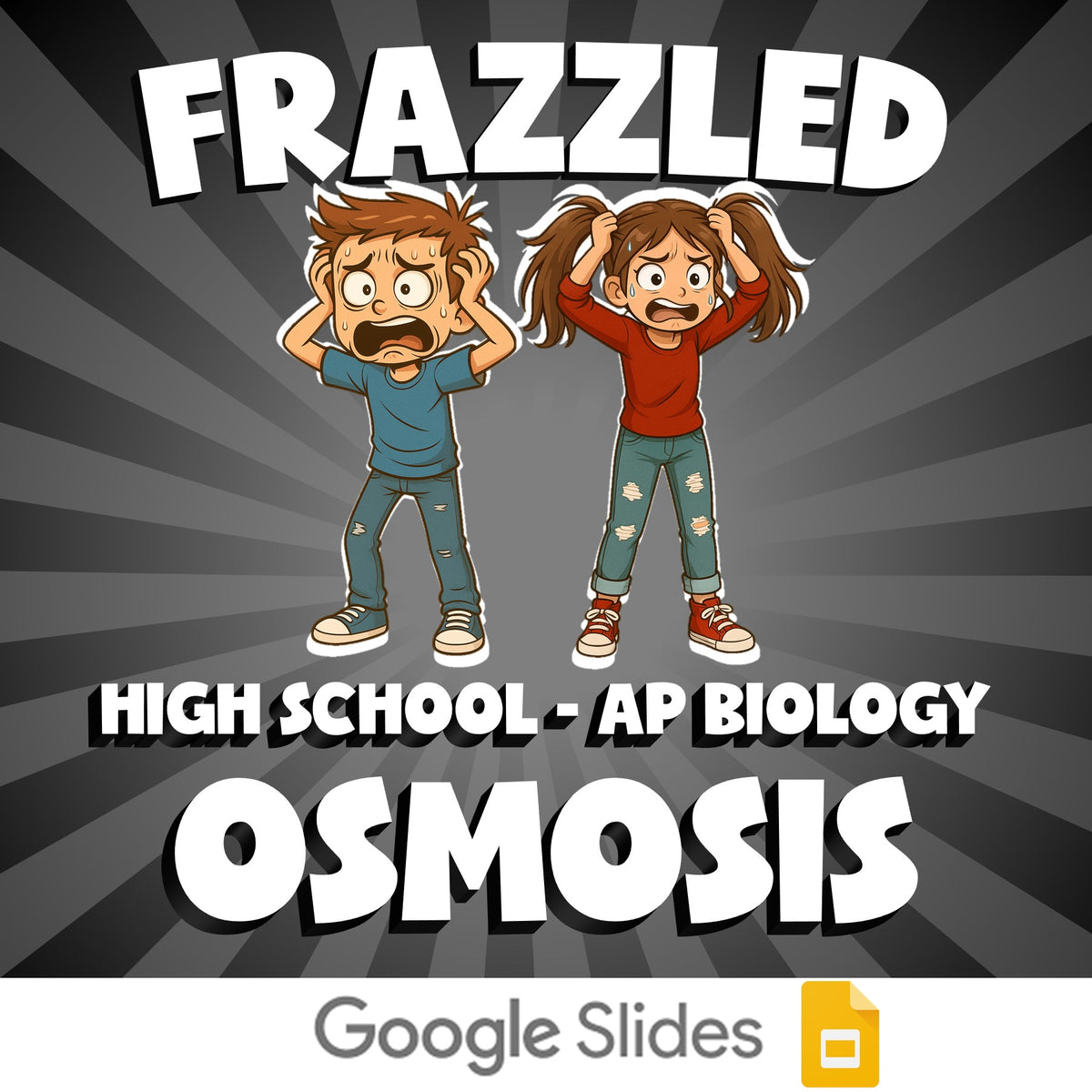 Osmosis FRAZZLED Science Game - No Prep AP Biology Review Activity