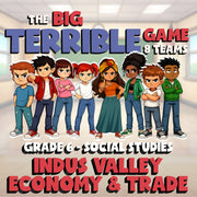 Indus Valley Economy & Trade BIG TERRIBLE GAME - No Prep Grade 6 Socials Review