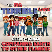 Comparing Earth to Other Planets BIG TERRIBLE GAME - Grade 3 Science Review
