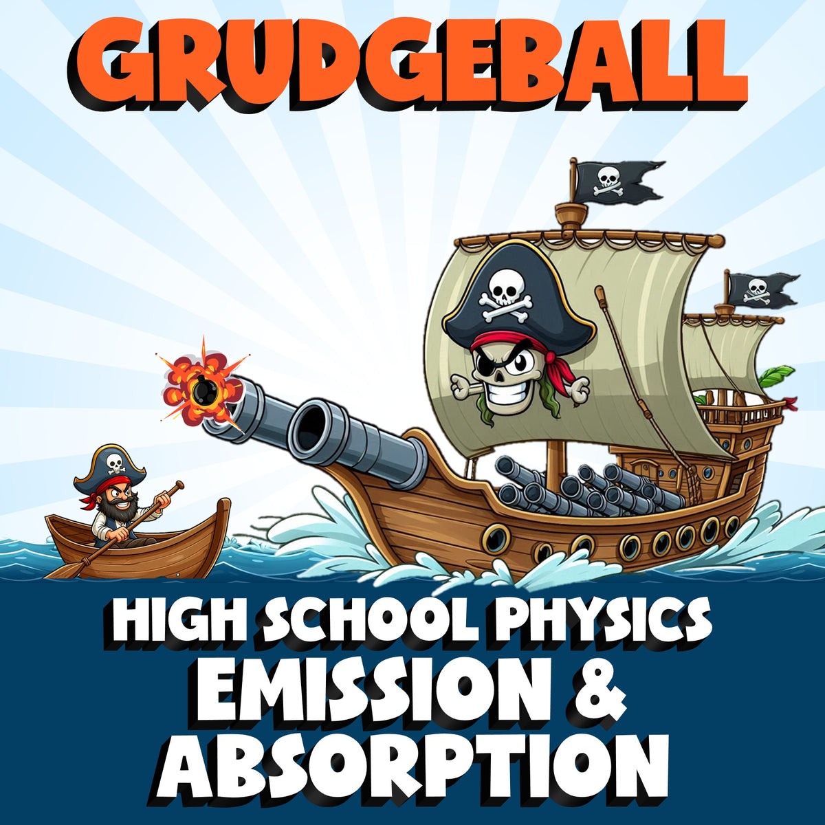 Emission & Absorption GRUDGEBALL Science Game - No Prep Physics Review Activity