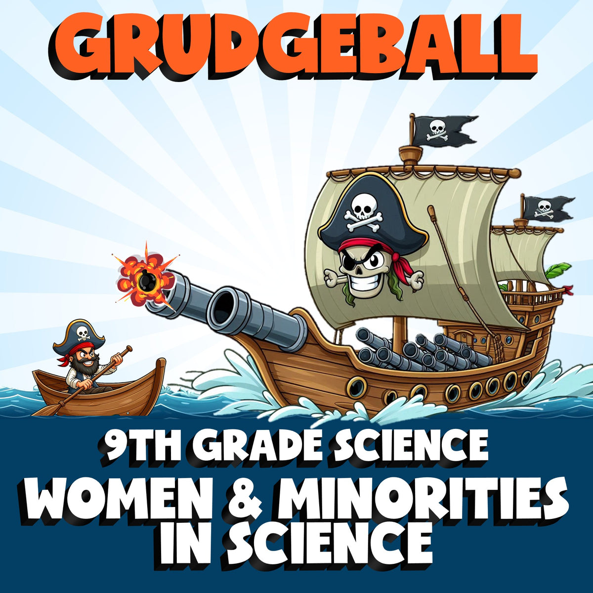 Women & Minorities in Science GRUDGEBALL Science Game - No Prep Grade 9 Review