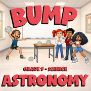 Astronomy BUMP Science Game - No Prep Grade 9 Review Activity