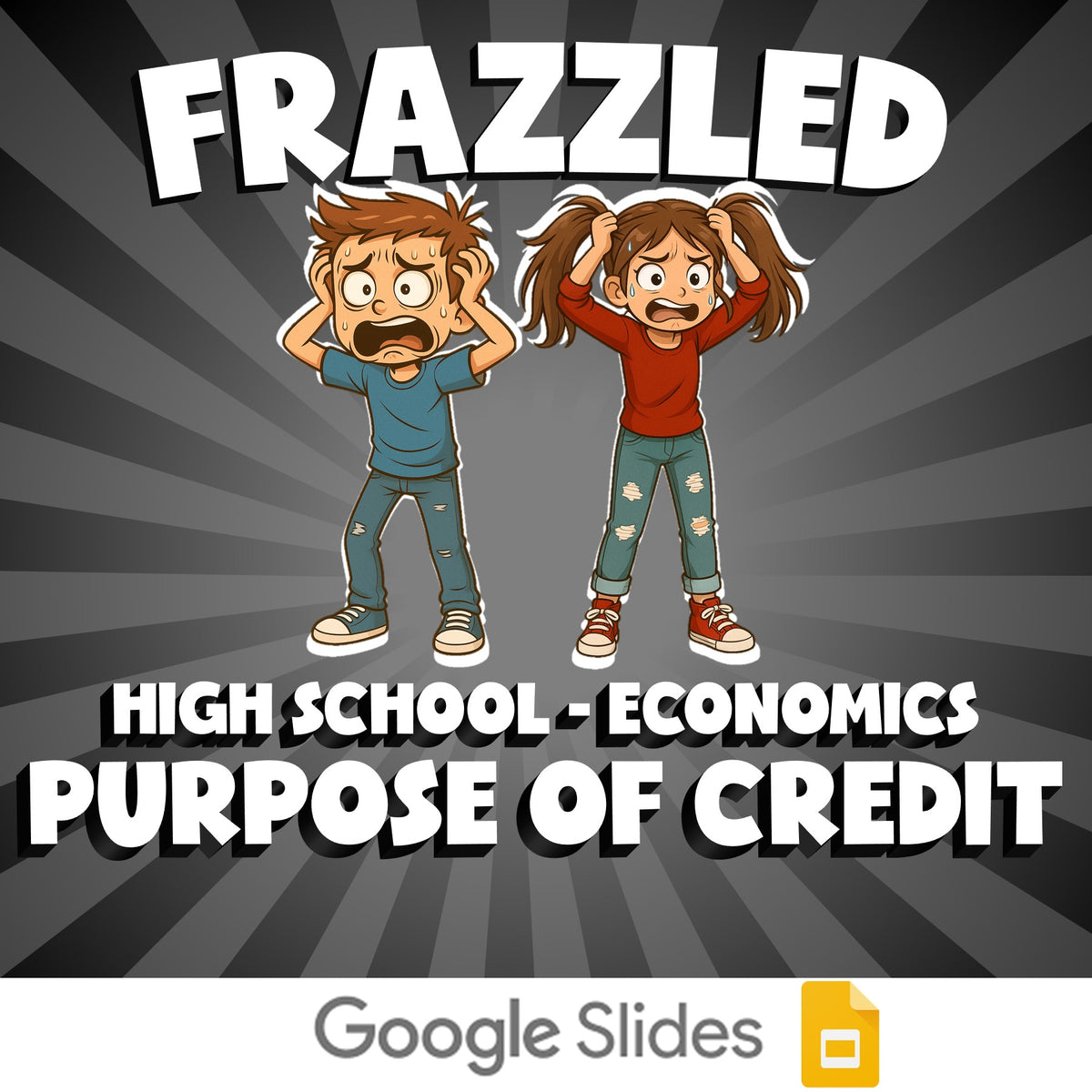 Purpose of Credit FRAZZLED Economics Game - No Prep Review Activity