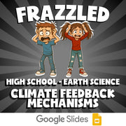 Climate Feedback Mechanisms FRAZZLED Game - No Prep Earth Science Review