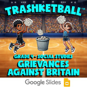 Grievances Against Britain TRASHKETBALL Socials Game - No Prep Grade 4 Review