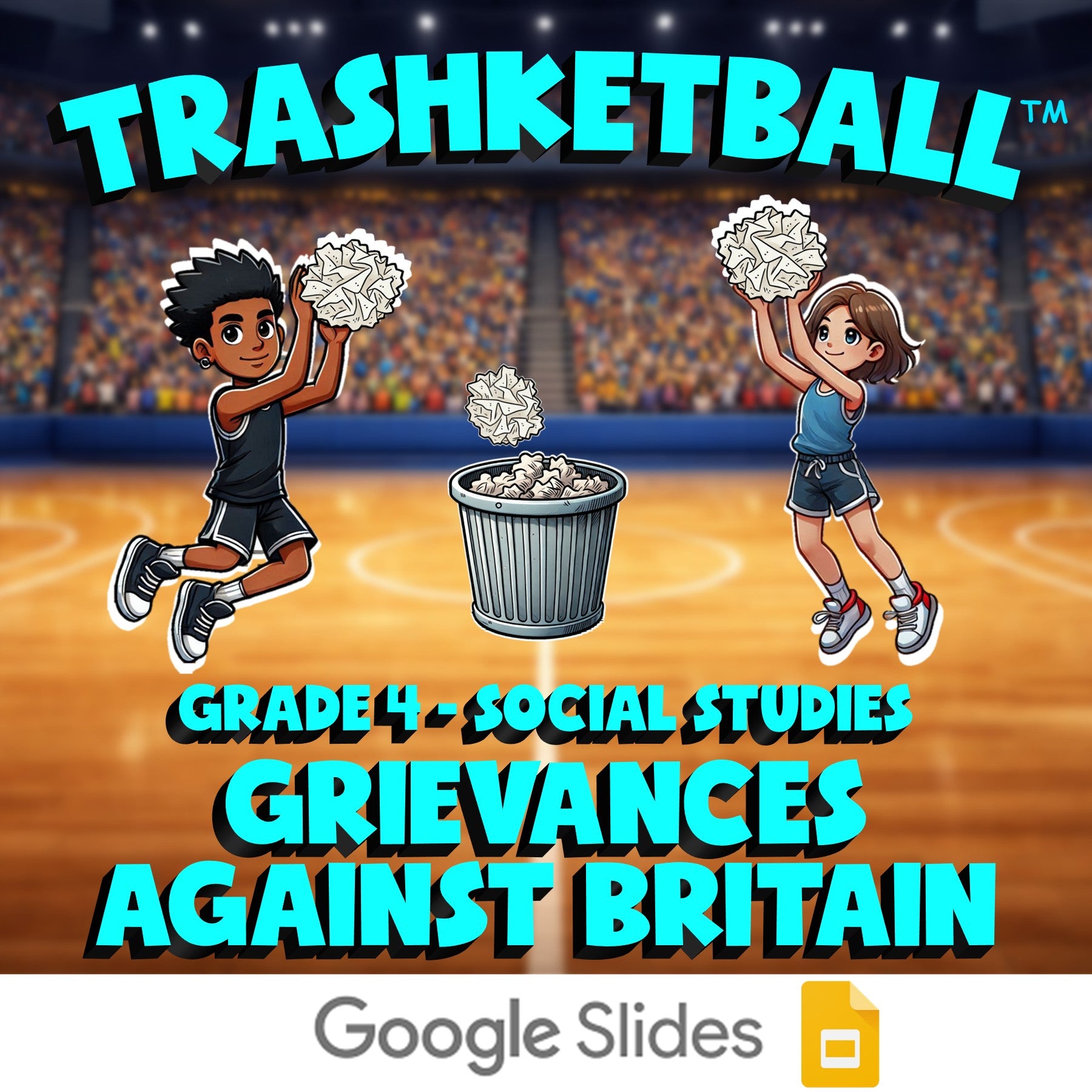 Grievances Against Britain TRASHKETBALL Socials Game - No Prep Grade 4 Review