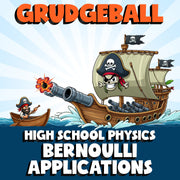 Bernoulli Applications GRUDGEBALL Science Game - No Prep Physics Review Activity