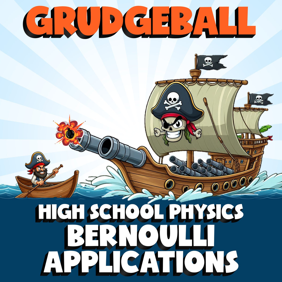 Bernoulli Applications GRUDGEBALL Science Game - No Prep Physics Review Activity