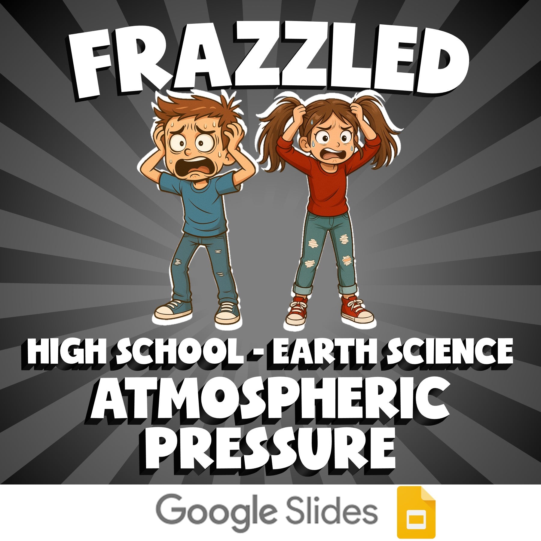 Atmospheric Pressure FRAZZLED Game - No Prep Earth Science Review Activity